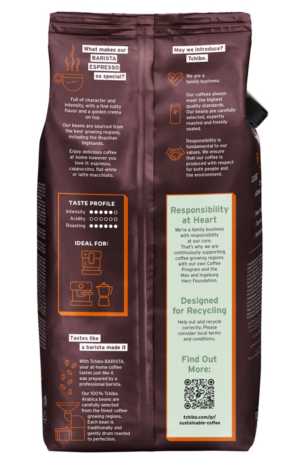 Tchibo Barista Espresso cafea boabe 1kg [2]