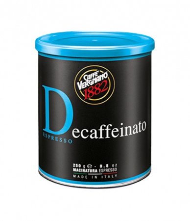 Cafea macinata - Caffe Vergnano 1882 Decaffeinato Espresso cafea macinata decofeinizata 250g