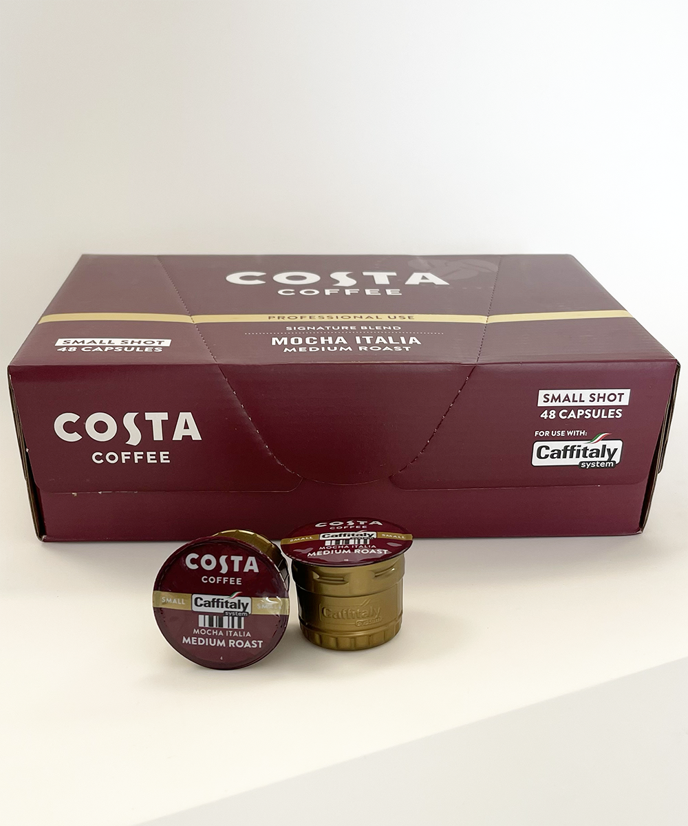 Capsule cafea macinata Costa Caffitaly 240buc + Espressor capsule Cafitally M29H CADOU [1]