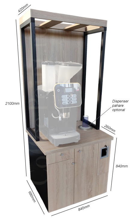 Coffee Corner aparat cafea VM7 Crem/Negru [1]