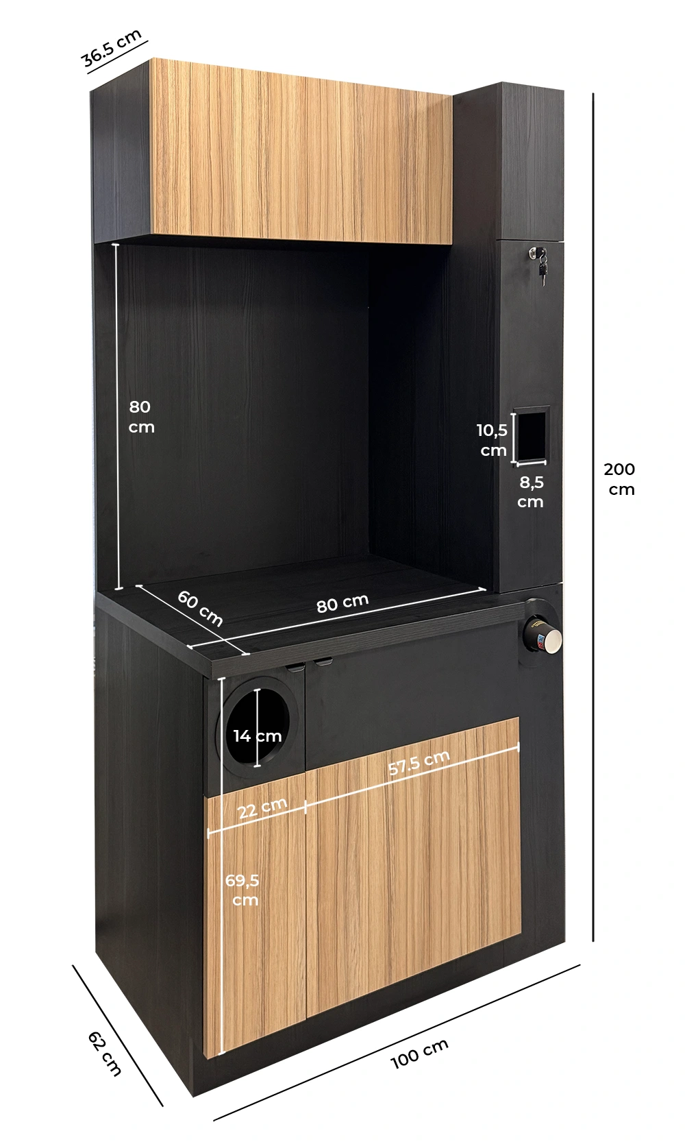 Coffee Corner Premium mobilier aparat cafea VMCC1 [7]