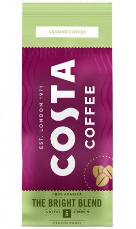 Cafea macinata - Costa Bright Blend cafea macinata 200g