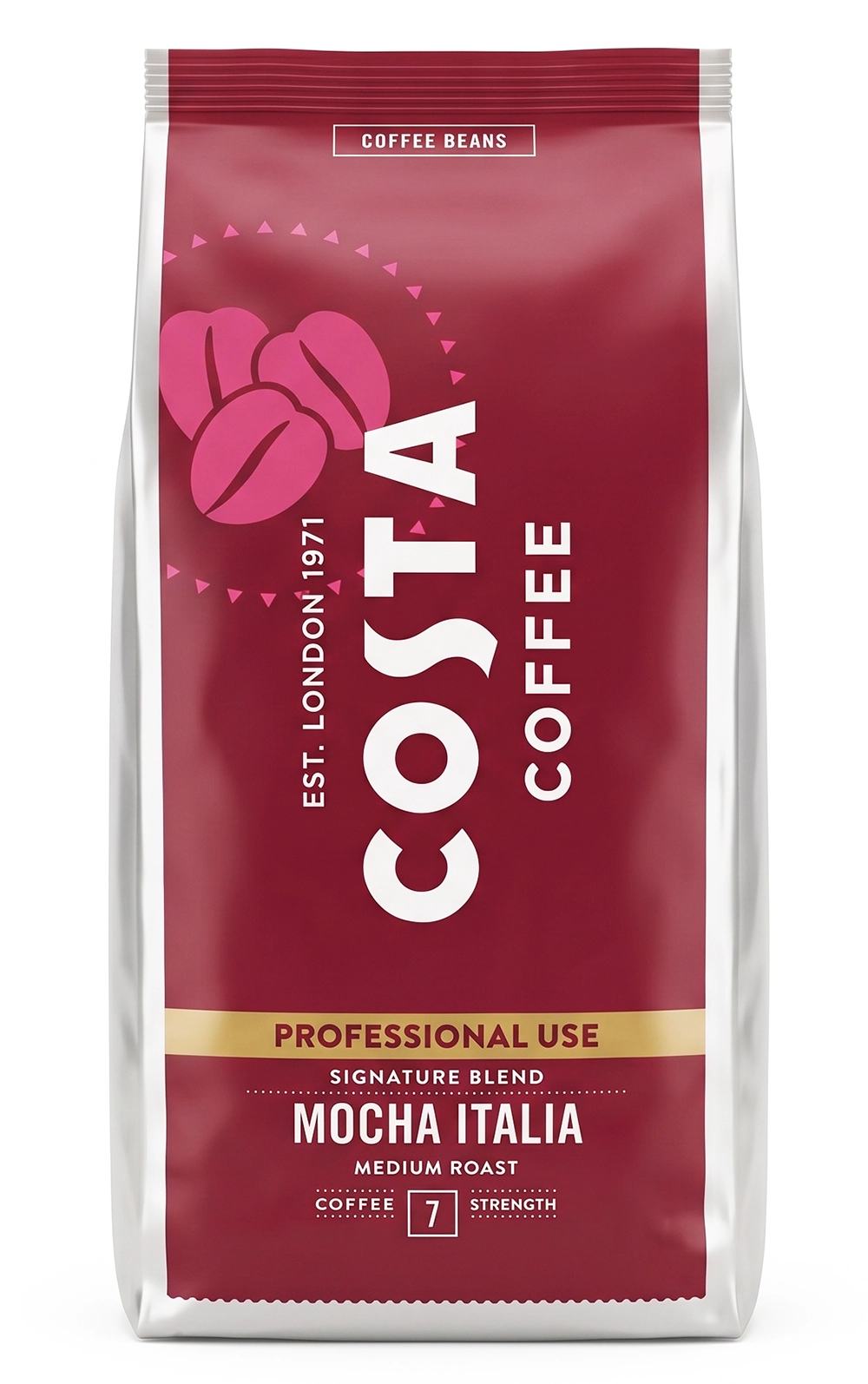 Cafea boabe 1kg - Costa Professional Mocha Italia Medium Roast cafea boabe 1kg