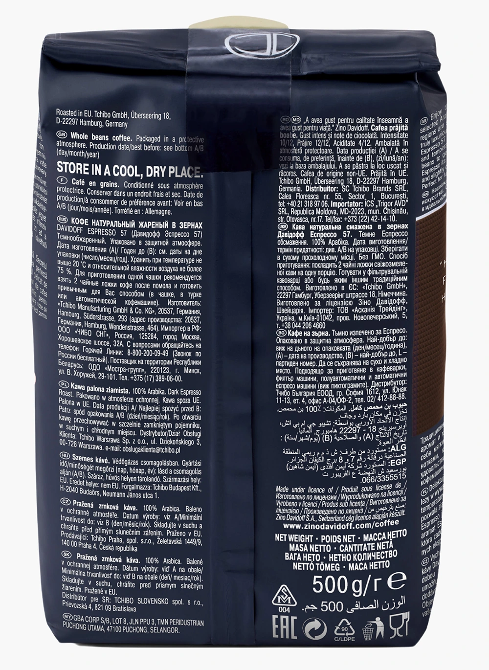 Davidoff Espresso 57 cafea boabe 500g [1]