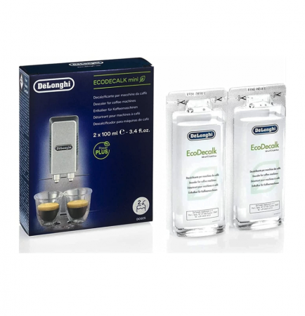Accesorii espressoare - DeLonghi decalcifiant ECODECALK Mini set 2x100ml