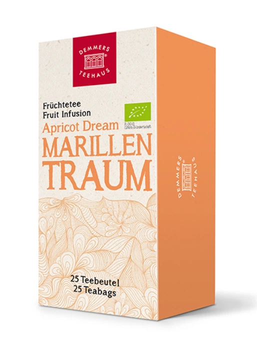 Consumabile - Demmers Teehaus Quick-T Apricot Dream ceai plic aromat bio 25buc