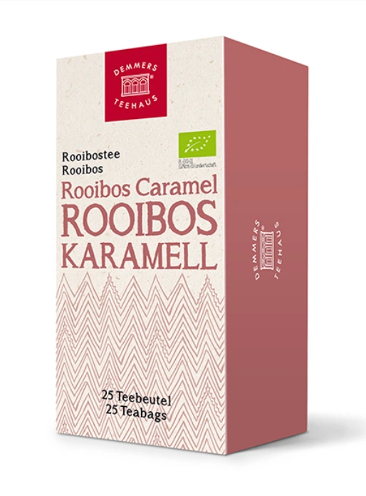 Consumabile - Demmers Teehaus Quick-T Rooibos Caramel ceai plic aromat bio 25buc