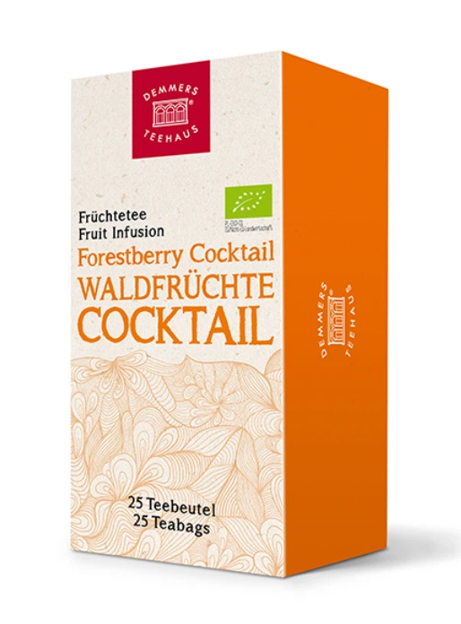 Consumabile - Demmers Teehaus Quick-T Forestberry Cocktail ceai plic aromat bio 25buc