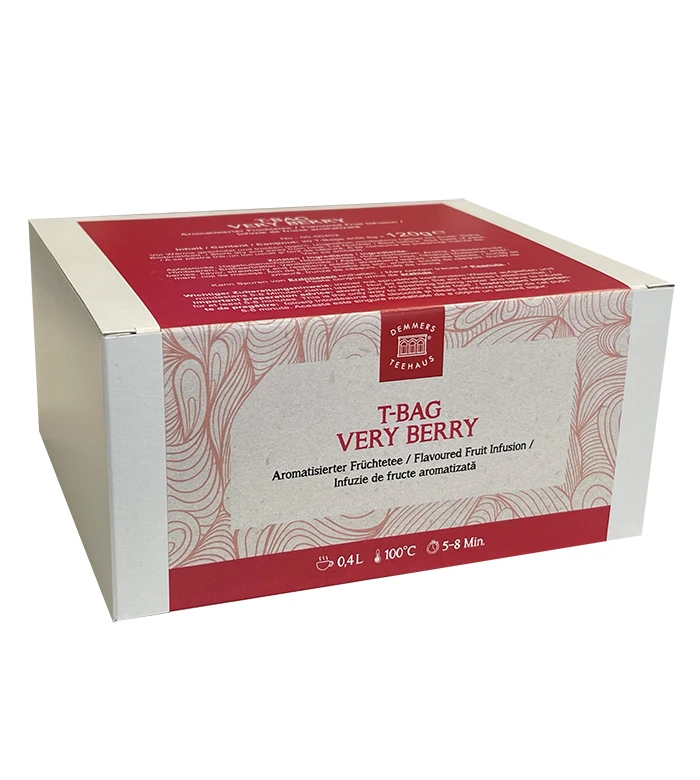 Consumabile - Demmers Teehaus T-Bag Very Berry ceai plic aromat bio 20buc