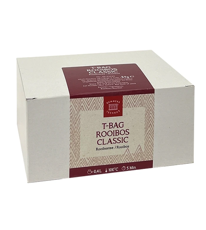 Ceai plic - Demmers Teehaus T-Bag Rooibos Classic ceai plic aromat bio 20buc