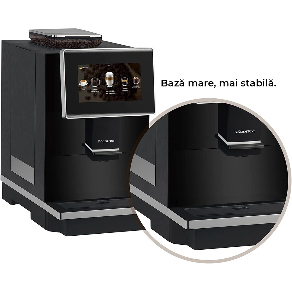 Espressor automat Dr. Coffee C11L negru cu ecran tactil 7 inch [1]