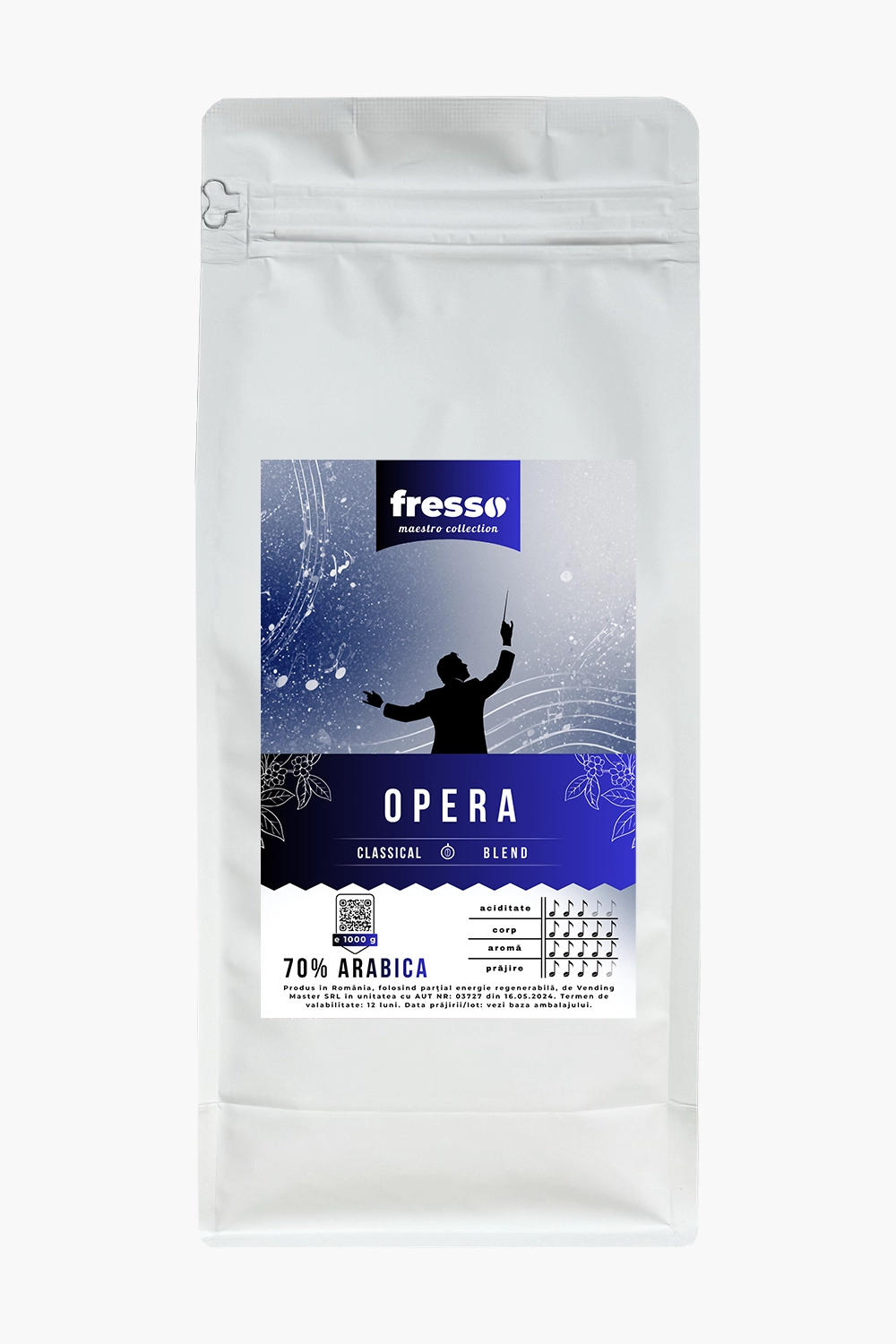 Cafea - Fresso Maestro Opera cafea boabe 1kg