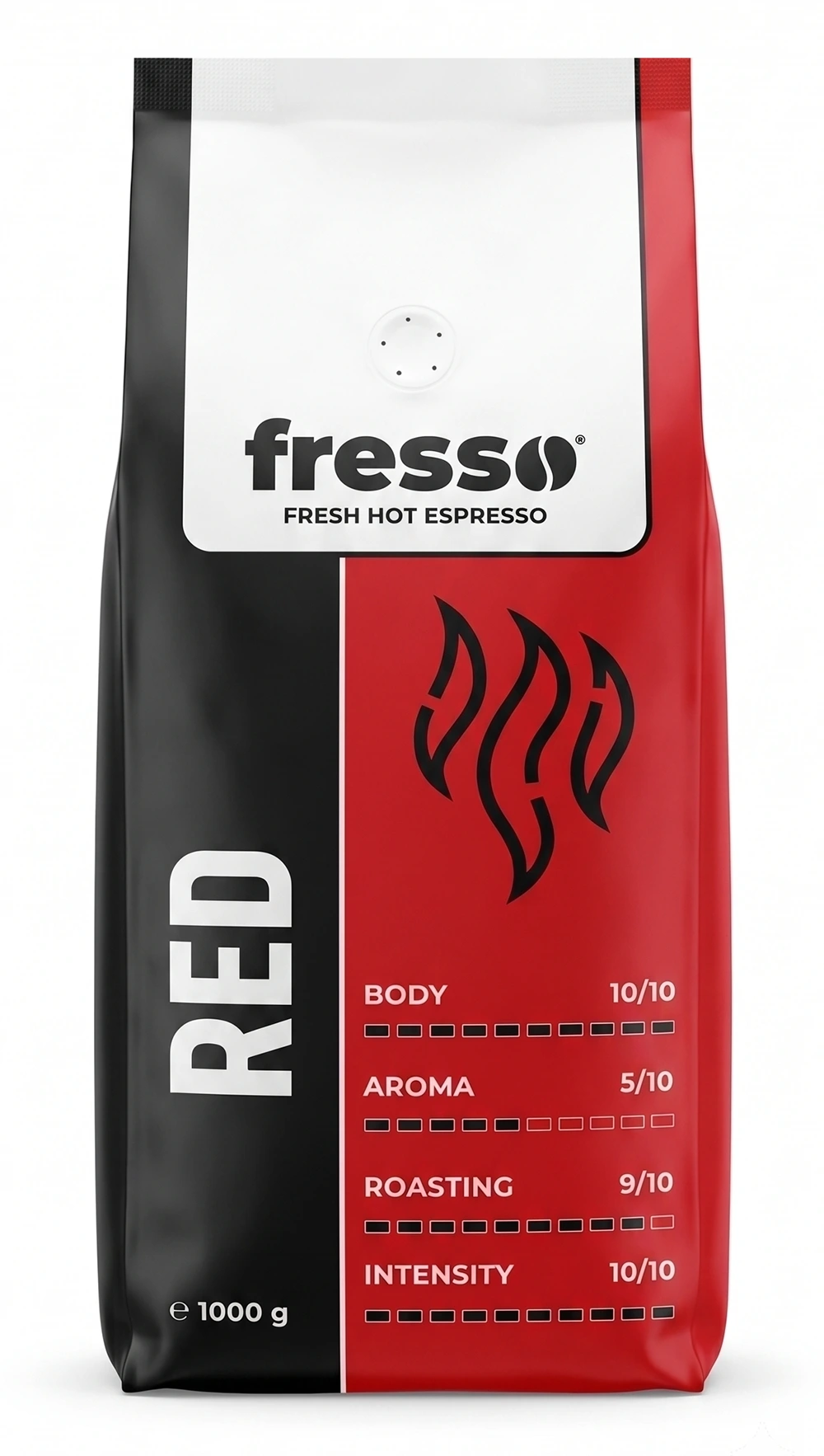 Cafea boabe Fresso - Fresso Red cafea boabe proaspăt prăjită vending 1kg