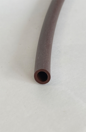 Piese aparate cafea - Furtun silicon alimentar maro 6x9 1m