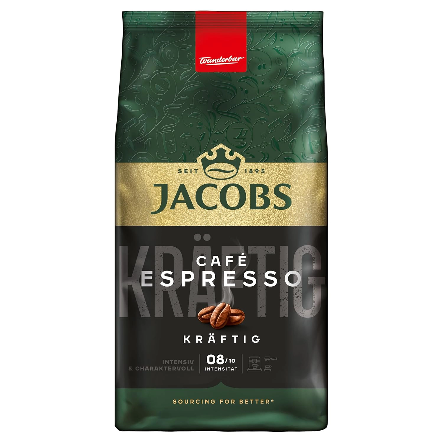 Cafea Boabe - Jacobs Espresso Kraftig Expertenrostung cafea boabe 1kg
