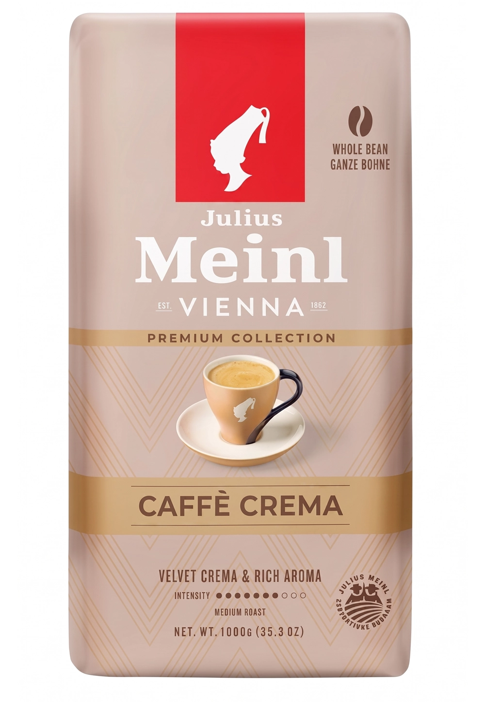 Cafea boabe Julius Meinl - Julius Meinl Premium Collection Caffe Crema cafea boabe 1kg