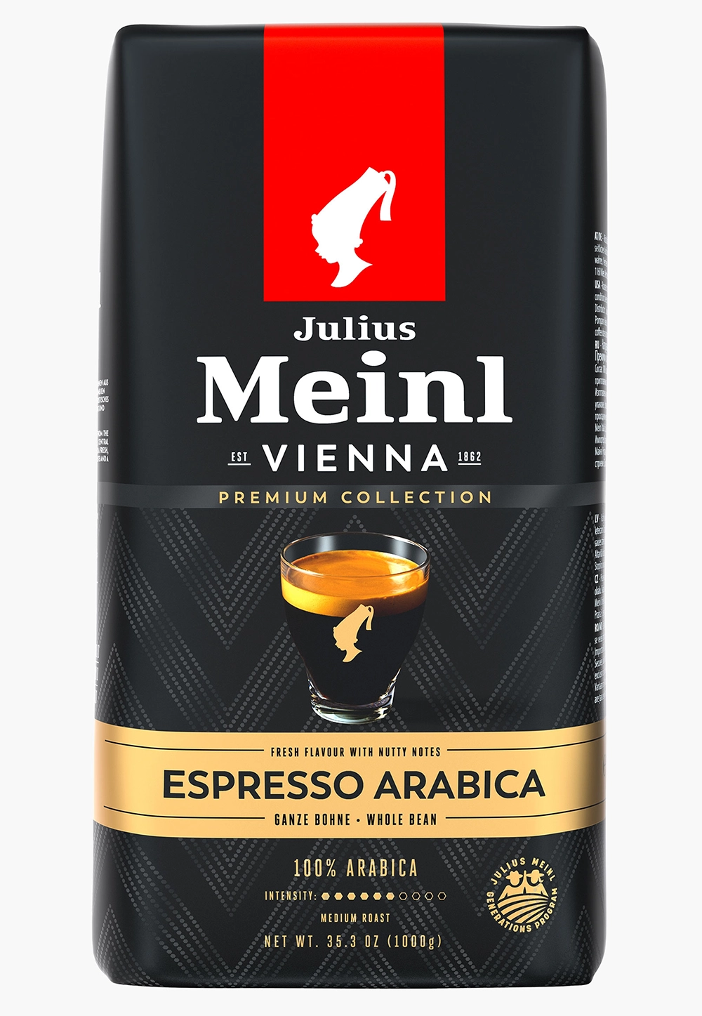 Cafea boabe Julius Meinl - Julius Meinl Premium Collection Espresso Arabica cafea boabe 1kg