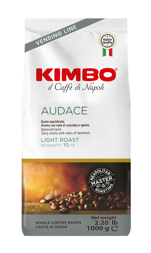 Cafea - Kimbo Vending Audace Cafea Boabe 1kg