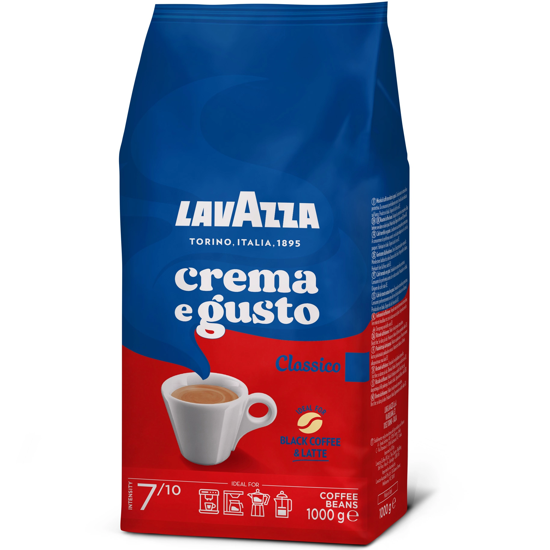 Cafea Boabe - Lavazza Crema E Gusto Classico Cafea Boabe 1kg