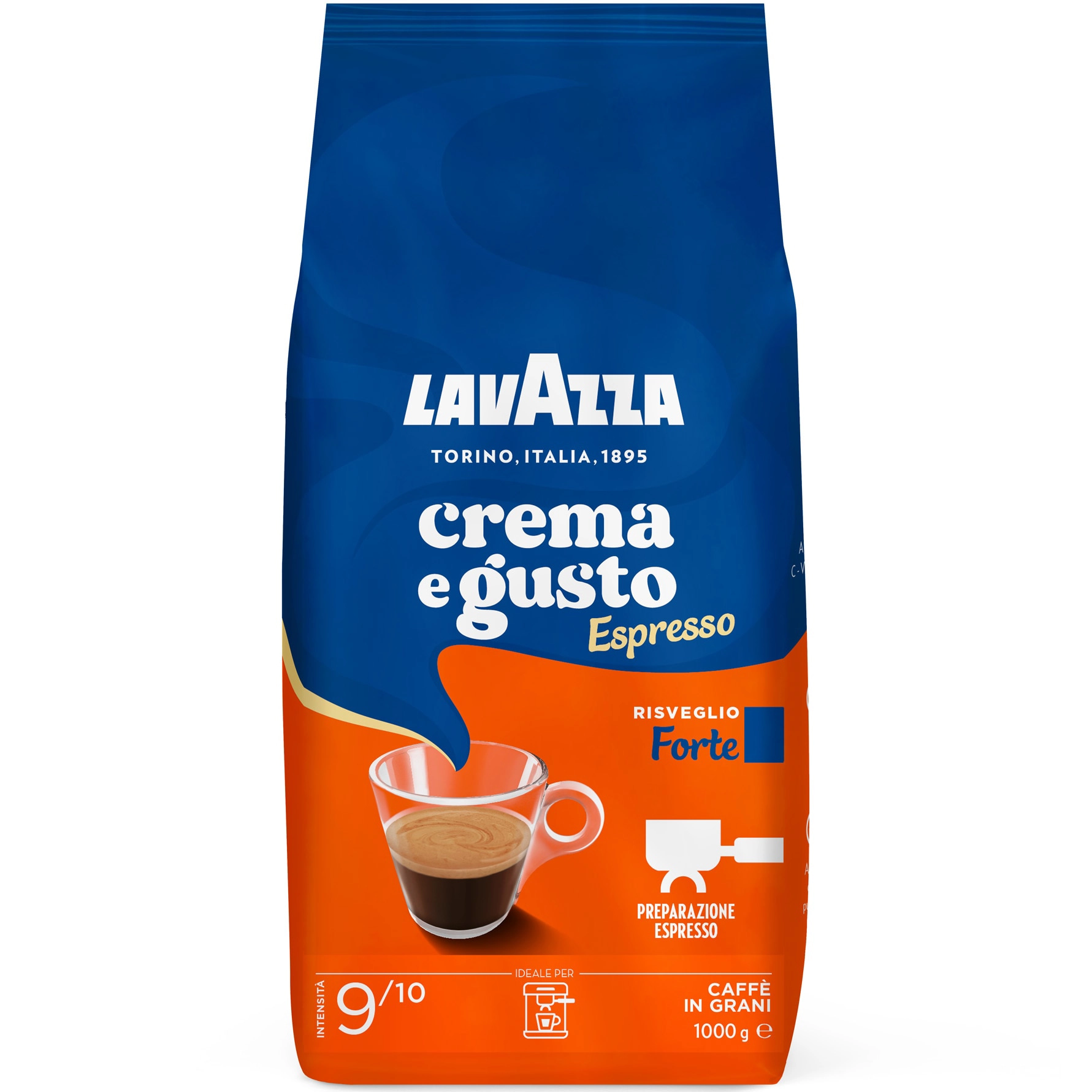 Cafea Boabe - Lavazza Crema e Gusto Espresso Forte cafea boabe 1Kg