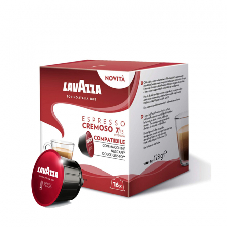Capsule - Lavazza Espresso Cremoso capsule compatibile Nescafe Dolce Gusto 16buc