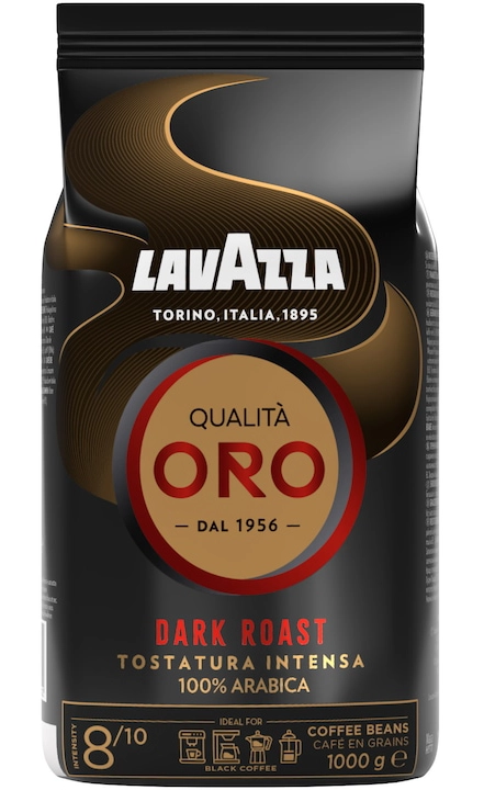 Cafea boabe Lavazza - Lavazza Qualita Oro Dark Roast Cafea Boabe 1kg