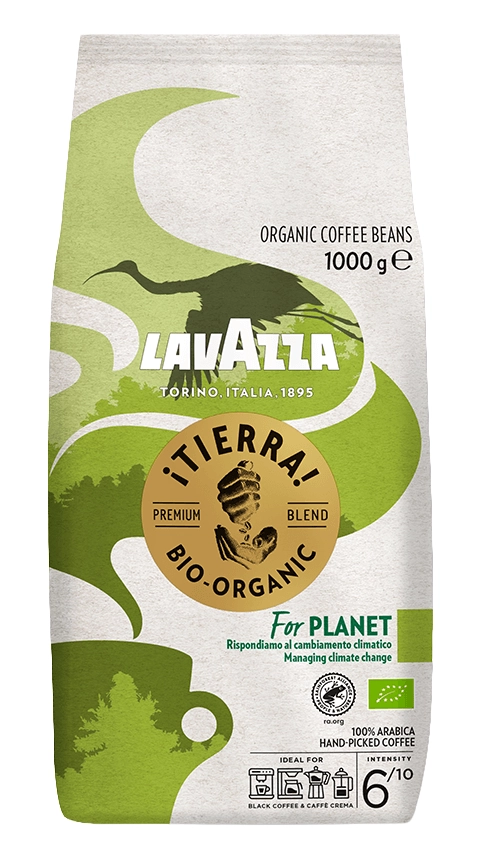 Cafea boabe Lavazza - Lavazza Tierra Bio Organic UTZ cafea boabe 1kg