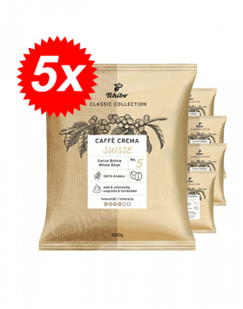 Pachete Promo - Pachet 5kg Cafea Boabe Tchibo Cafe Creme Suisse