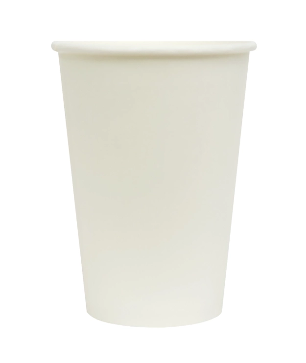 Consumabile - Pahar carton 12oz Alb City 50buc