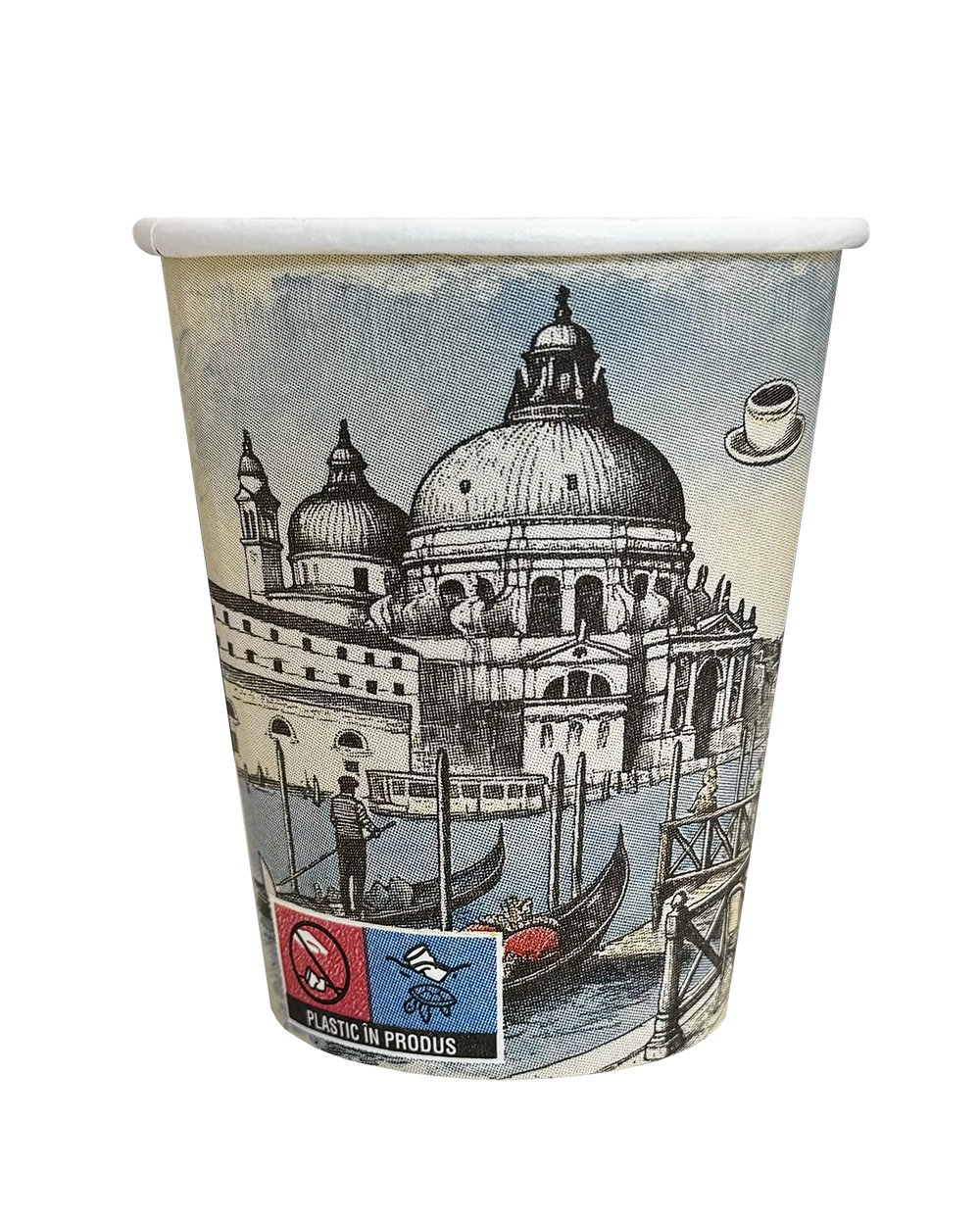 Pahare de cafea - Pahar carton 16oz Venezia 50buc