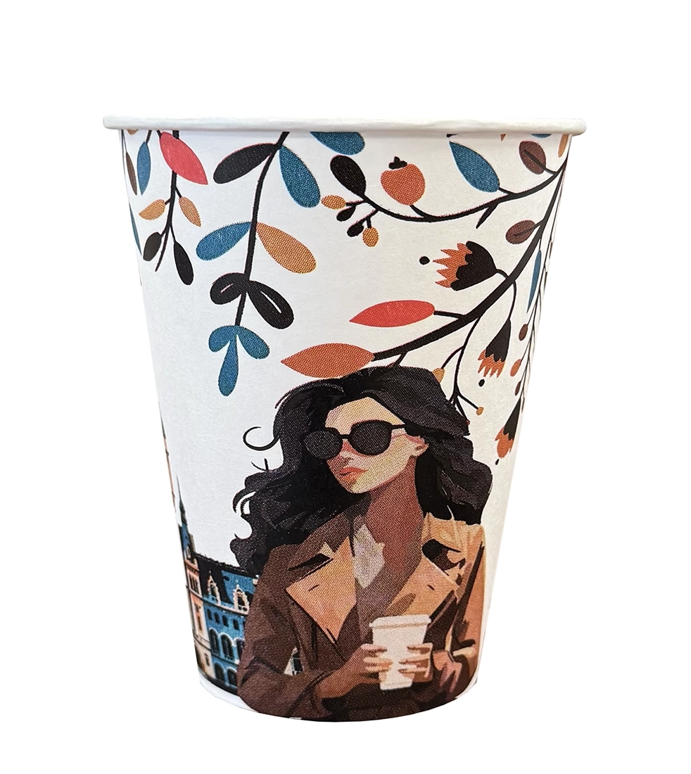 Pahar carton 6oz Floral MAZ 50buc [1]