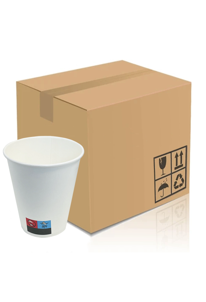 Oferte - Pahar carton 8oz Alb Siba bax 1000buc