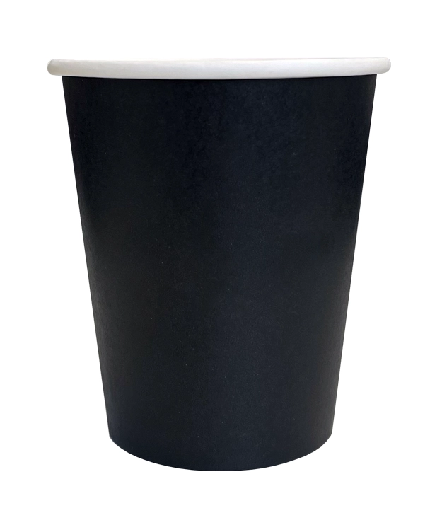 Consumabile - Pahar Carton 8oz Negru 50 buc