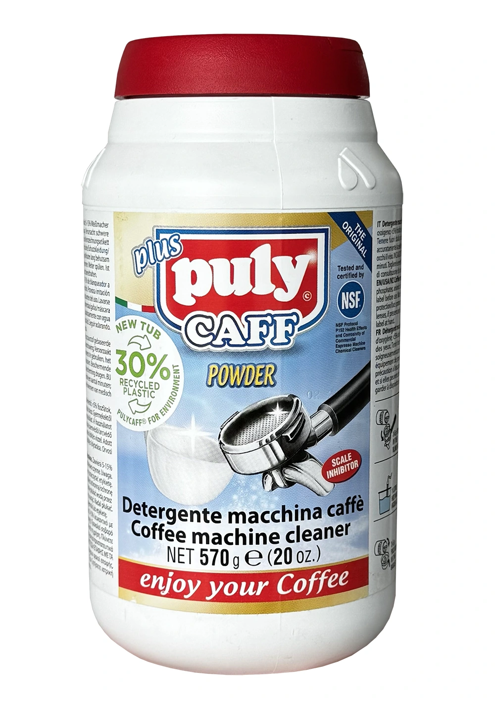 Accesorii espressoare - Puly Caff Plus NSF detergent praf spalare grup cafea 570g
