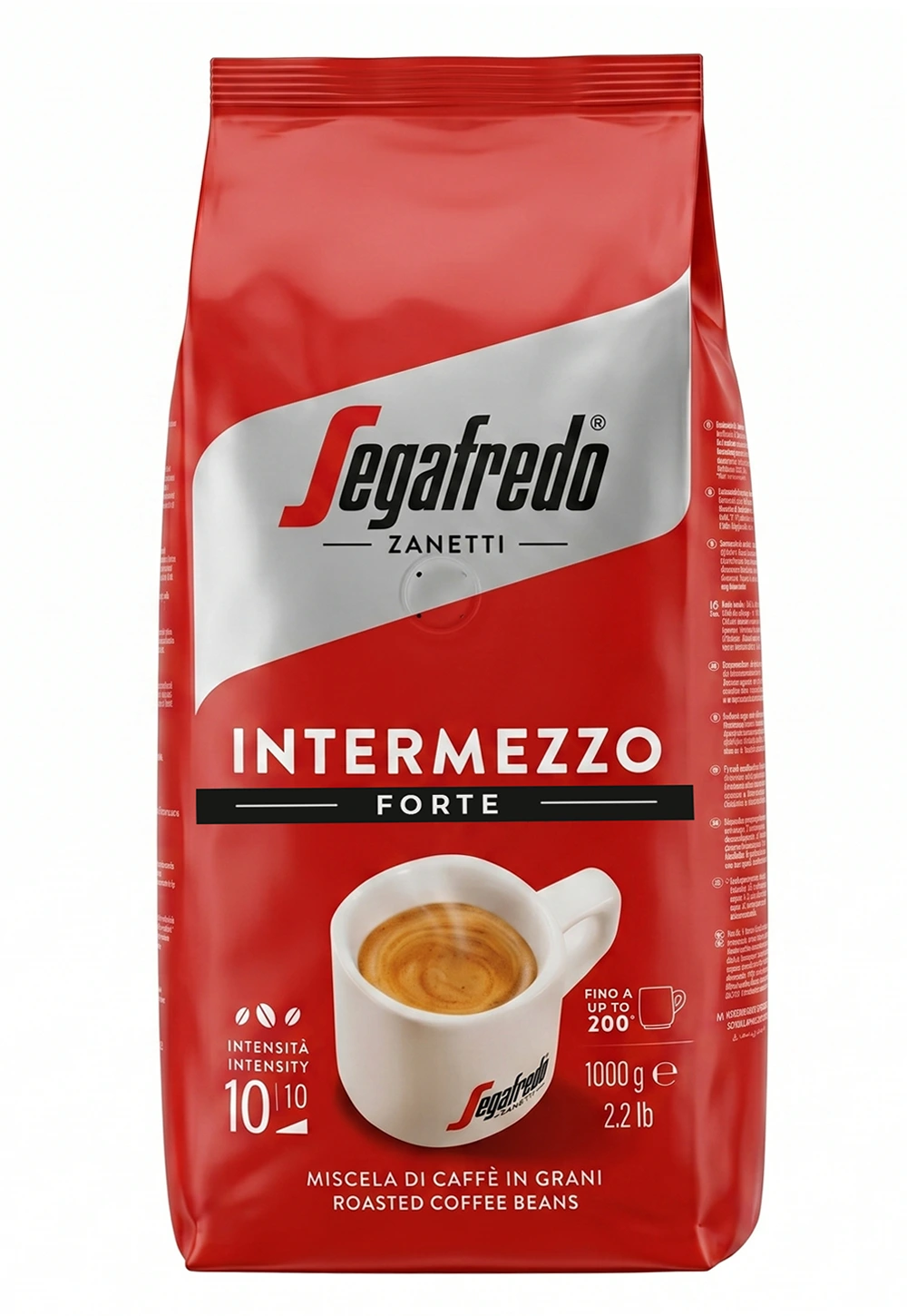 Cafea boabe 1kg - Segafredo Intermezzo Forte cafea boabe 1kg