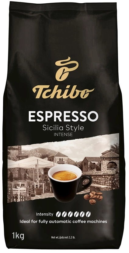Cafea Boabe - Tchibo Espresso Sicilia Style cafea boabe 1kg