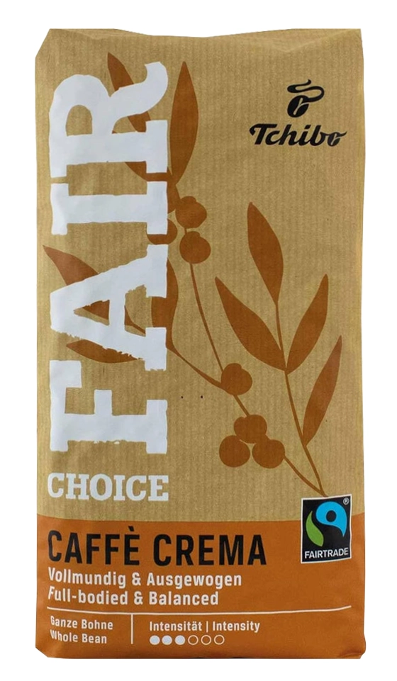 Cafea boabe Tchibo - Tchibo Fair Choice Caffe Crema cafea boabe 1kg