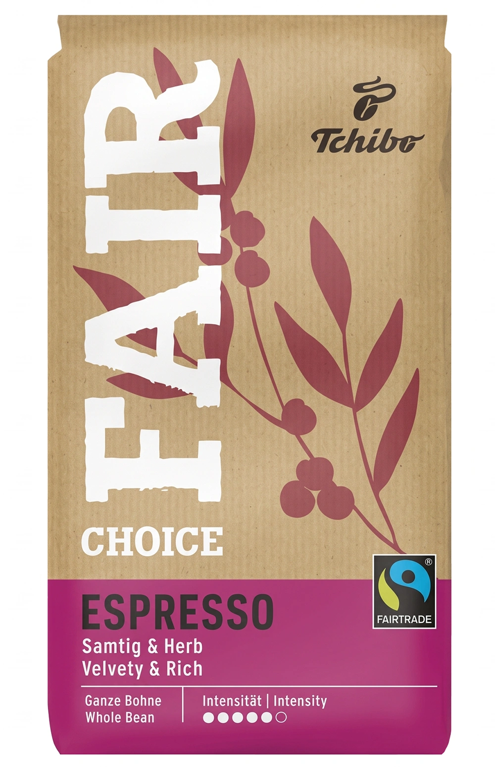 Cafea boabe Tchibo - Tchibo Fair Choice Espresso cafea boabe 1kg