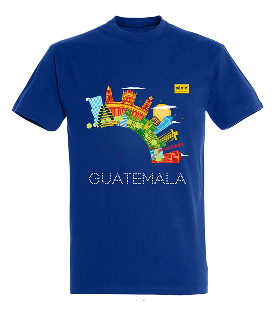 Accesorii espressoare - Tricou Albastru Senin ® Solar Roasted Coffee Beans 100% bumbac