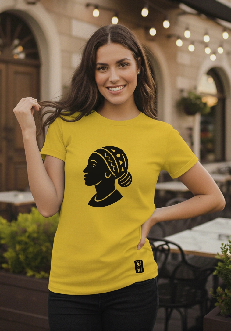 Tricou Galben Senin ® Solar Roasted Coffee Beans 100% bumbac [1]