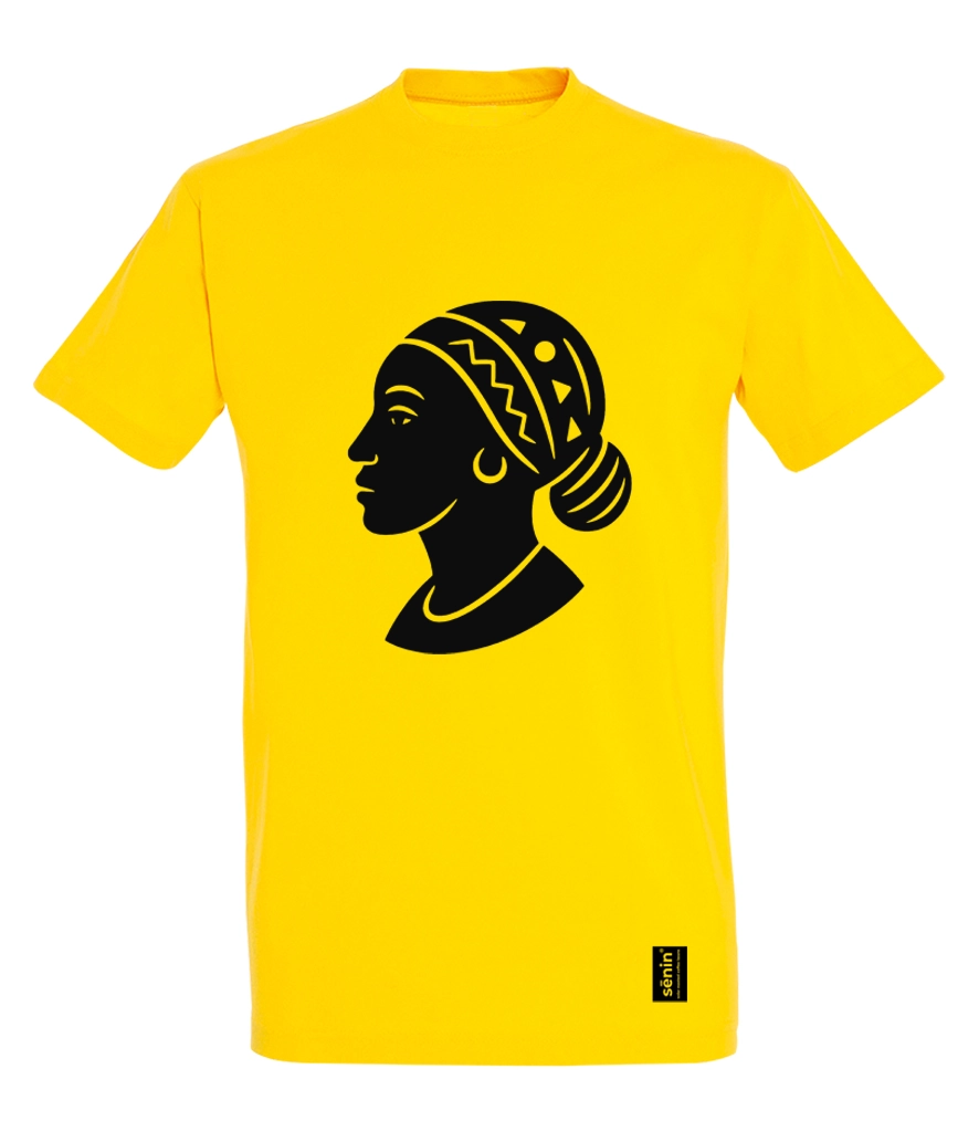 Accesorii espressoare - Tricou Galben Senin ® Solar Roasted Coffee Beans 100% bumbac