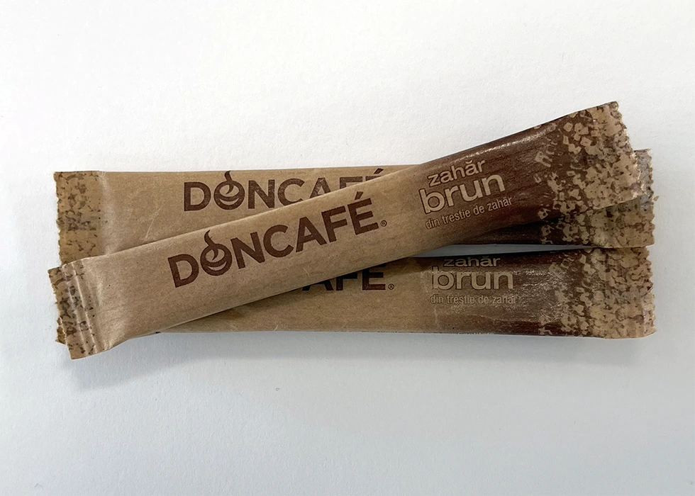 Consumabile - Zahar Plic 3g Doncafe Brun 250buc