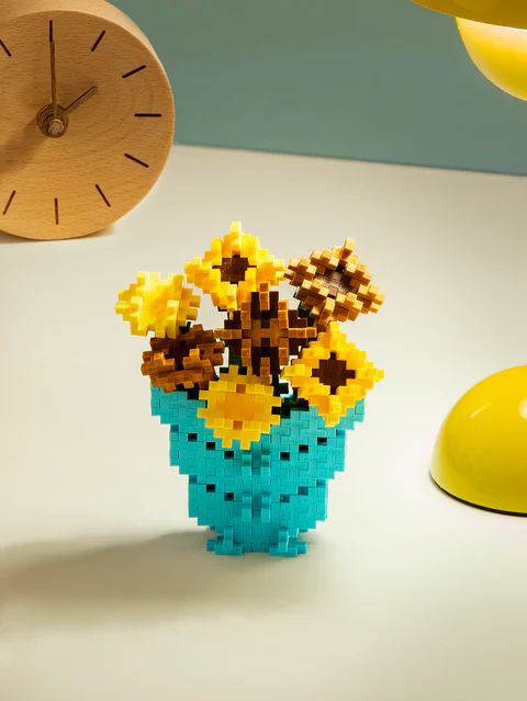 Set constructie Plus-Plus, tub creare tablou, Inspirat de Van Gogh [2]