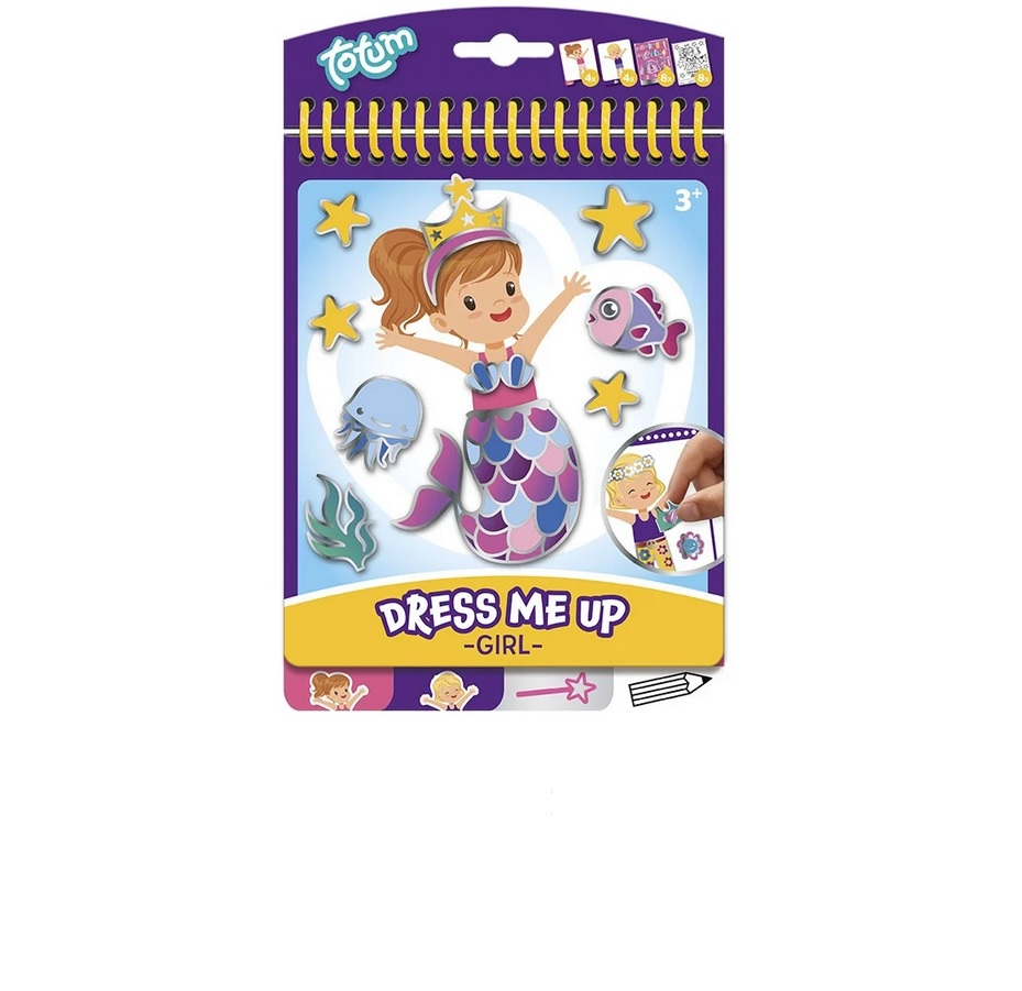 Noutati - Set creativ, Imbraca-ma! Dress me up, Girl
