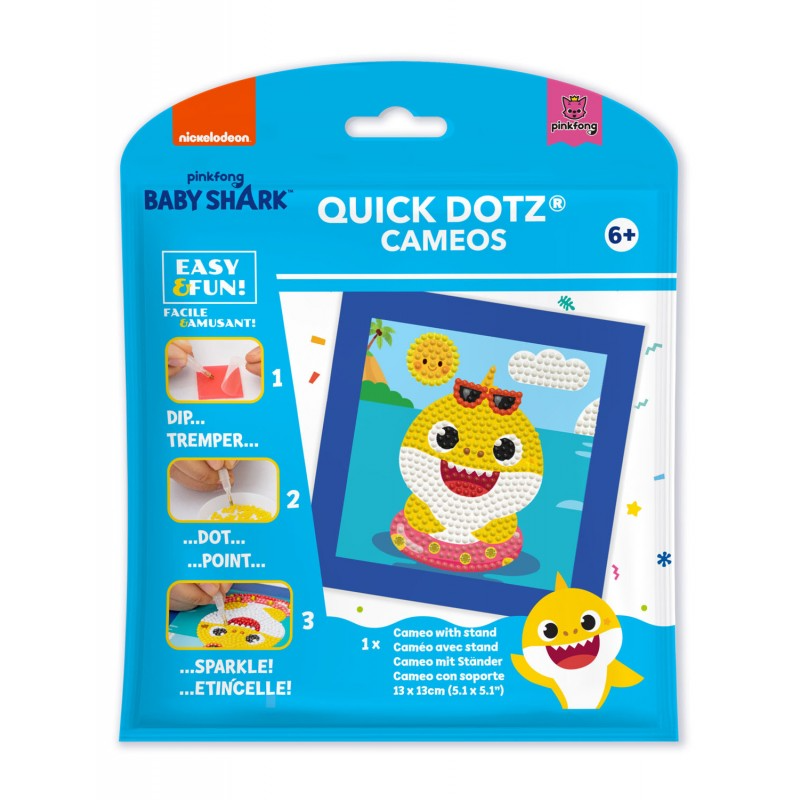 Reduceri - Set creativ pictura cu diamante - Baby Shark