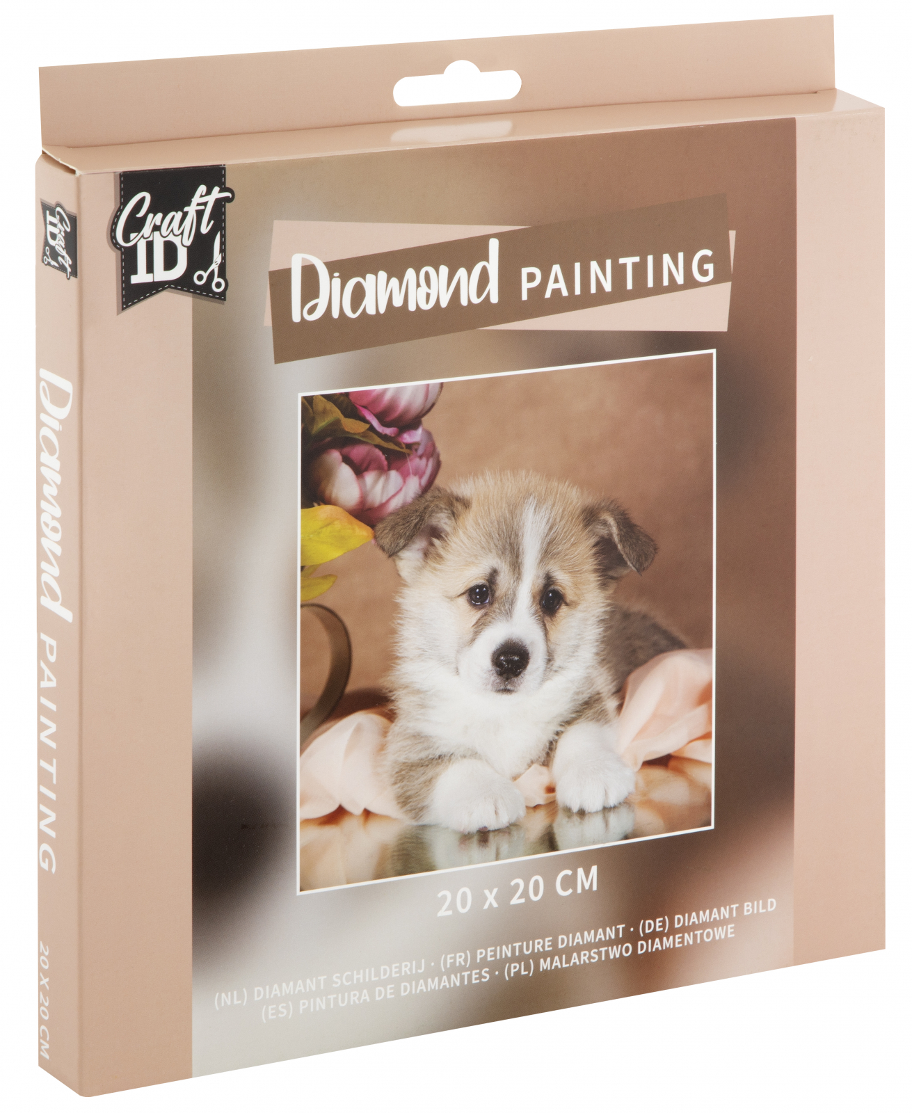 Noutati - Set creativ pictura cu diamante, Diamond painting, catel, Craft Sensations