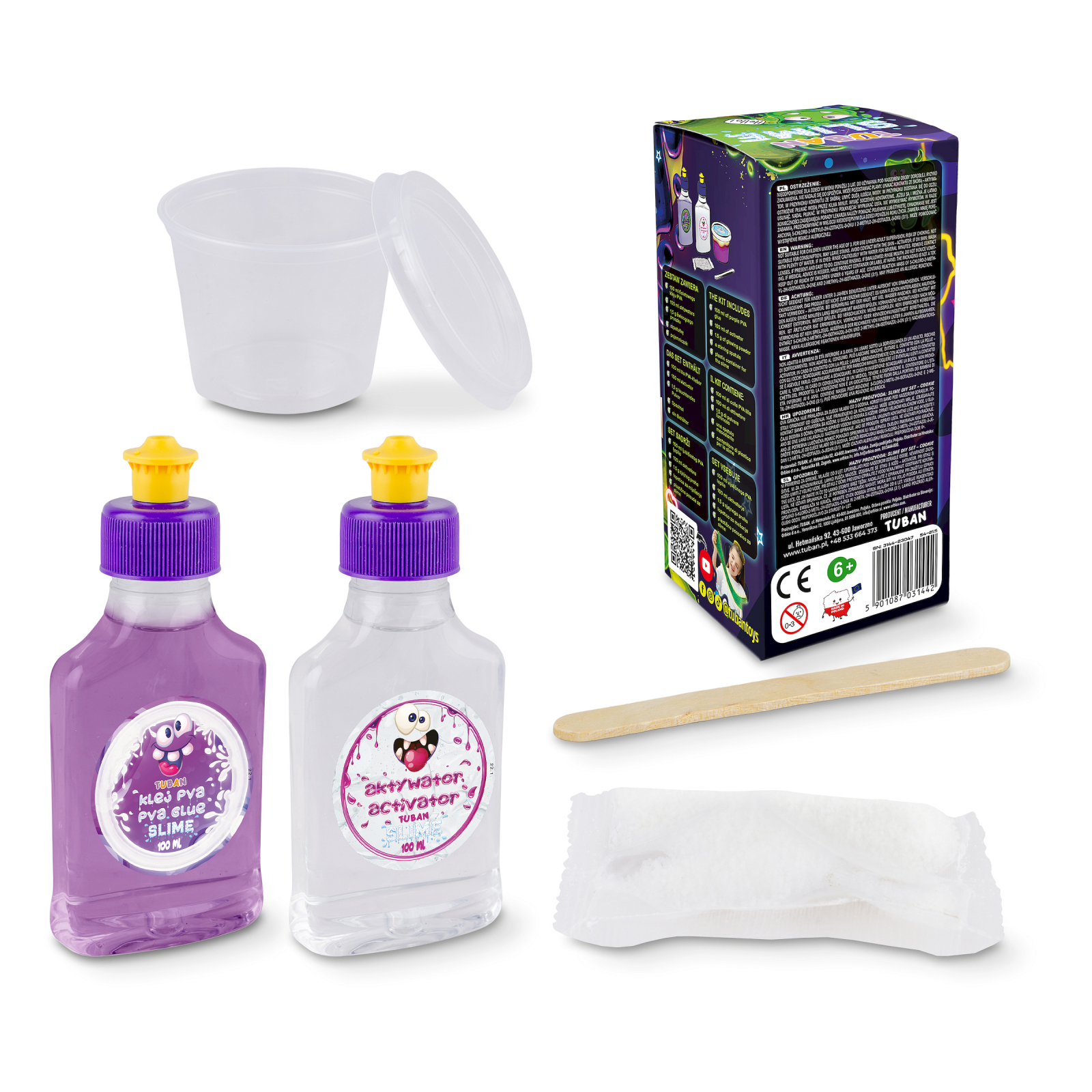 Set DIY experimente SLIME – GLOW IN THE DARK [3]