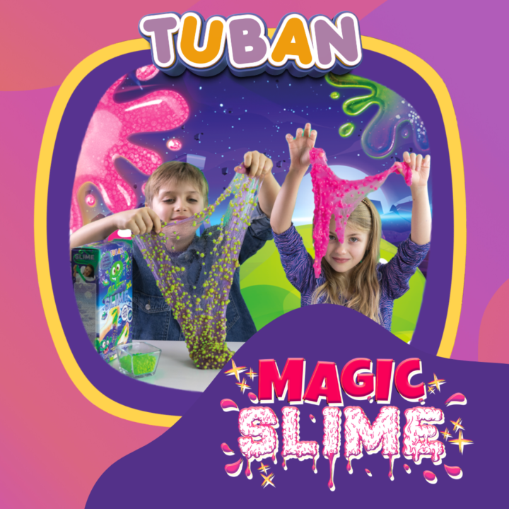 Set DIY experimente SLIME – MAGIC PINK XL [8]