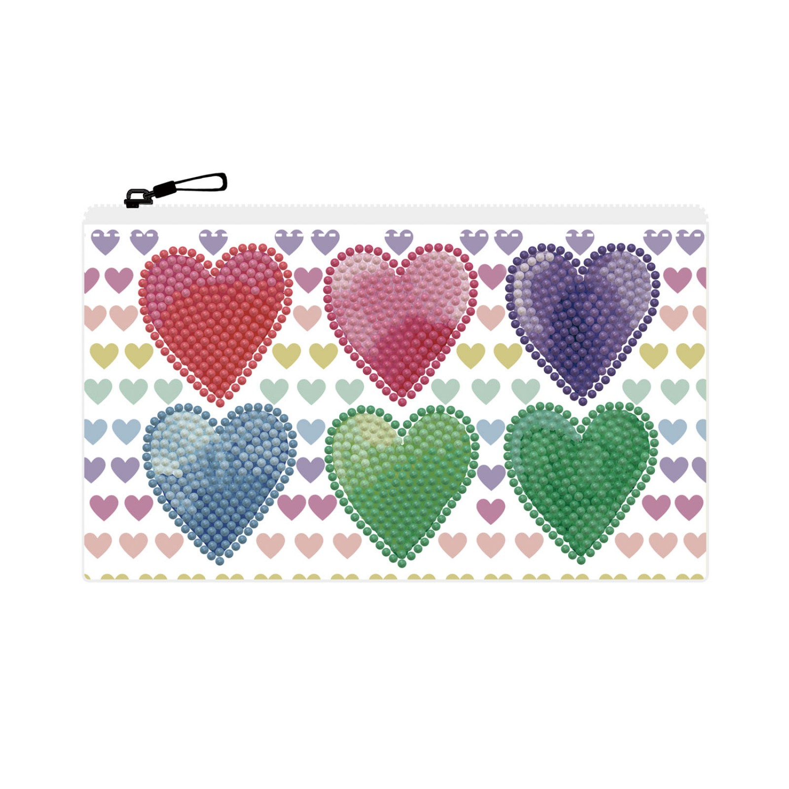 Reduceri - Set DYI creativ - portofel Inimioare Love, pictura cu diamante