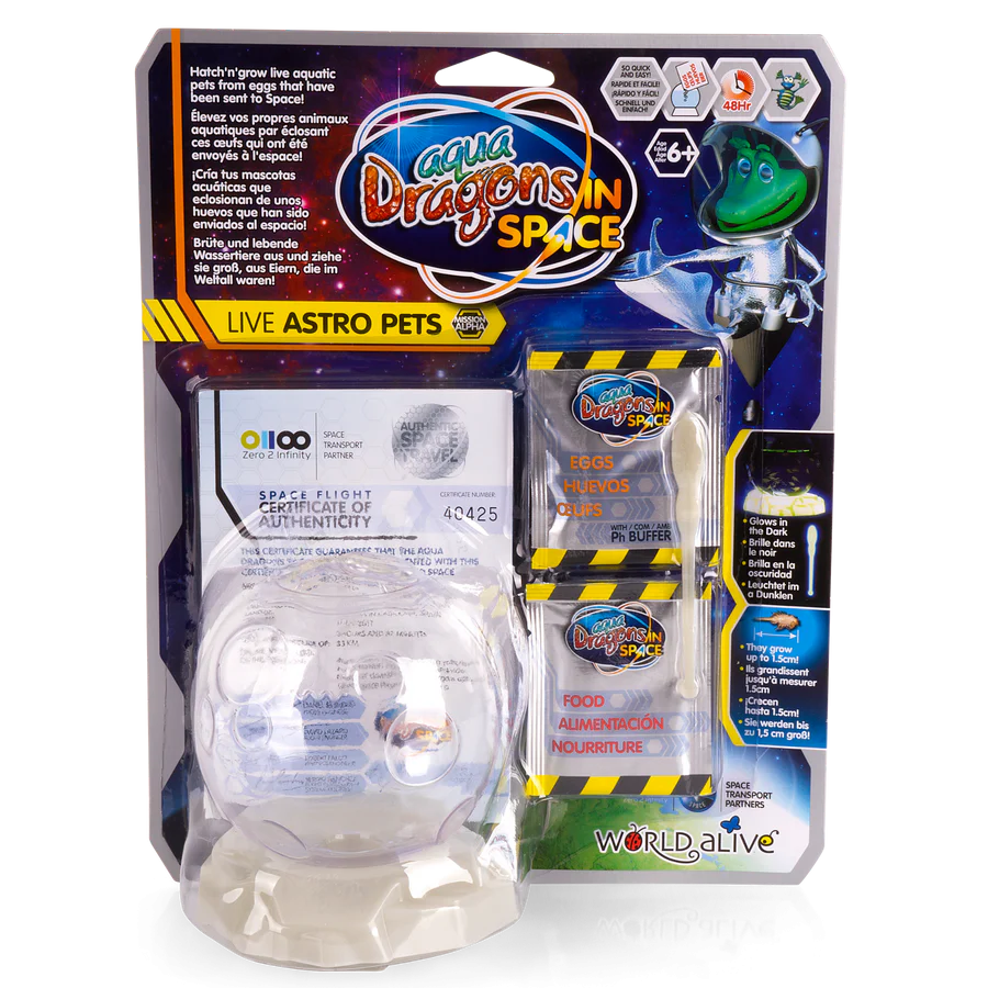 Set educativ STEM - AQUA DRAGONS® - Habitat Lumea subacvatica - acvariu asteroid cu LED-uri [6]